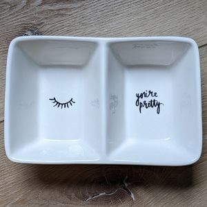 Rae Dunn "You're Pretty" Jewelry Dish